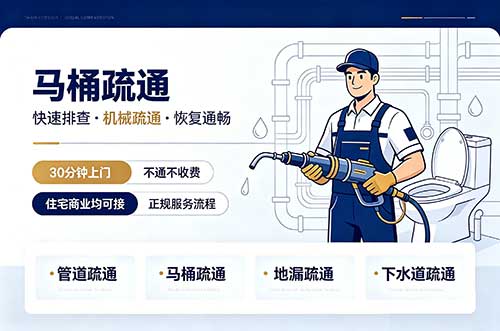 冀州马桶疏通