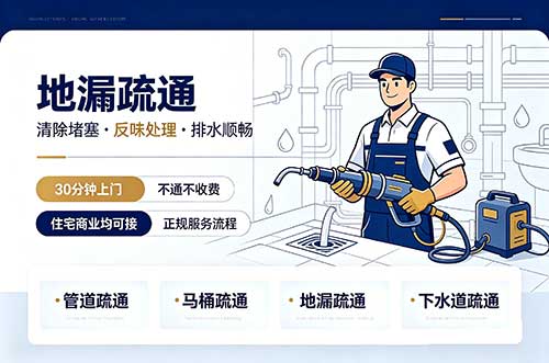 冀州地漏疏通